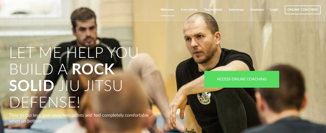 DefensiveBJJ - A Review Of Priit Mihkelson's New Website - BjjTribes