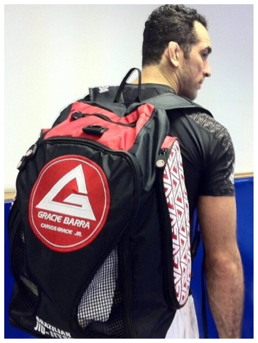 Details about    Jiu Jitsu Backpack Heavy Duty Gym Bag with Waterproof Gi Pocket Black 
