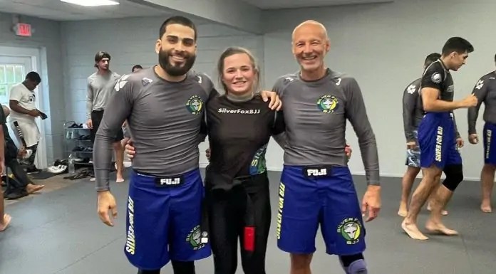 MMA Fighter Erin Blanchfield gets promoted to black belt by Karel Pravec