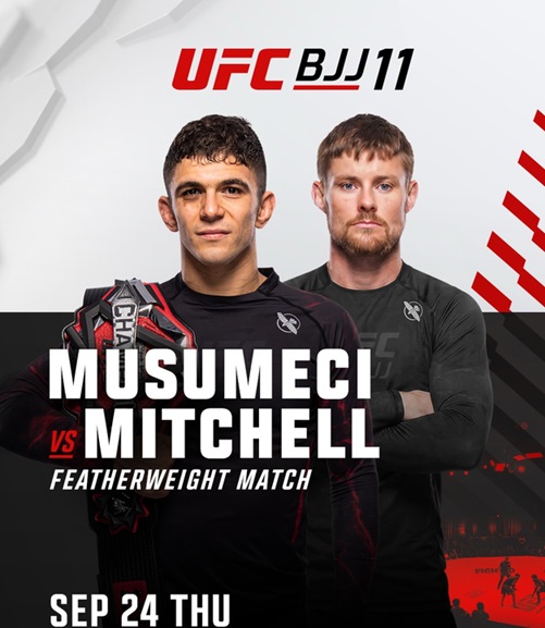 Musumeci Heavy Favorite Ahead of UFC BJJ 11 Showdown with Bryce Mitchell