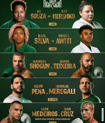 Meregali x Pena III Headlines Stacked Spaten Fight Night Card in Brazil